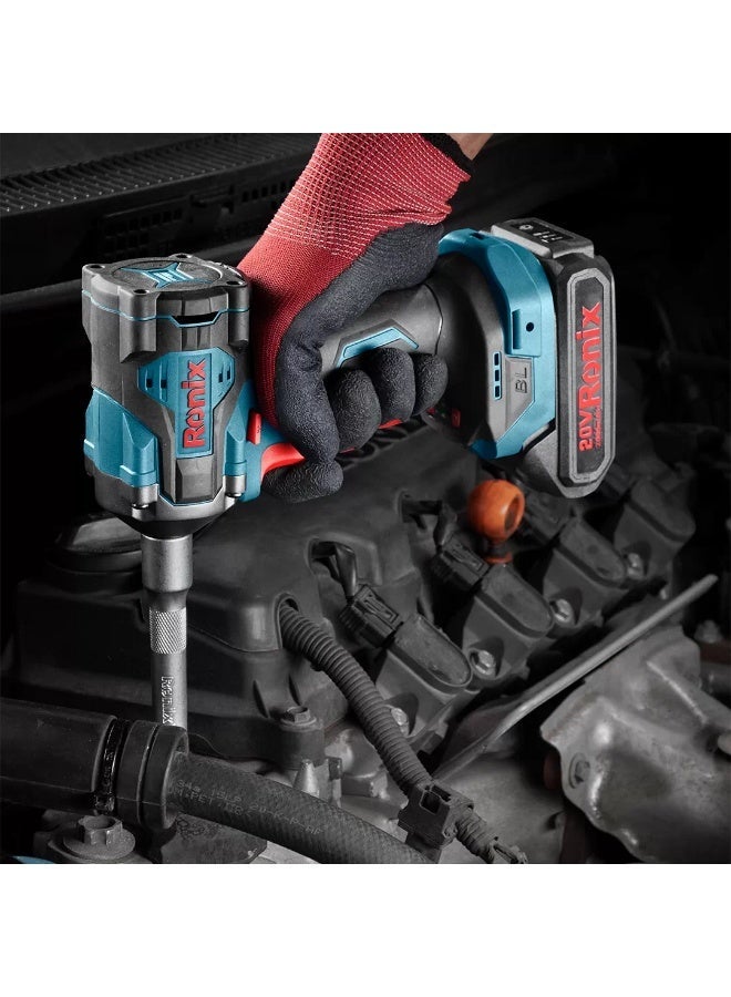 RONIX Brushless impact wrench ( 20V ) 1/2 inch-350Nm #8654 - Image 5